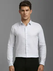 Louis Philippe Sport Men Super Slim Fit Checked Casual Shirt