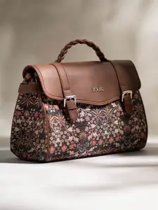 ZOUK Women Floral Printed Satchel