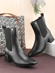 El Paso Women Solid Chelsea Boots