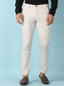 V-Mart Men Solid Chinos Regular Fit Trousers