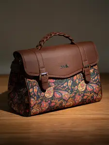 ZOUK Women Ethnic Printed Satchel