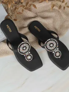 Metro Women Open Toe Flats