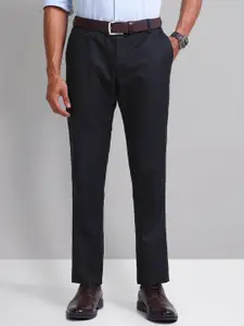 AD By Arvind Men Regular Fit Formal Trousers