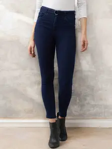 Miss Chase Women Skinny Fit High-Rise Stretchable Jeans