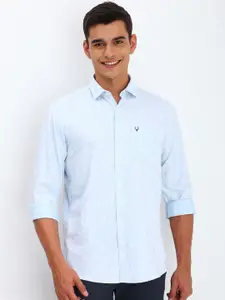 Allen Solly Men Spread Collar Floral Printed Cotton Slim Fit Casual Shirt