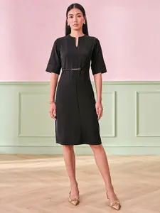 AND Women Self Design A-Line Dress