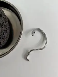 KRENOZ Silver-Plated Animal Shaped Ear Cuff Earrings