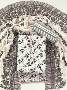 ASISA Women Floral Printed Unstitched Dress Material