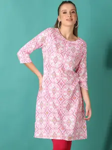 V-Mart Women Ethnic Motifs Printed Kurta