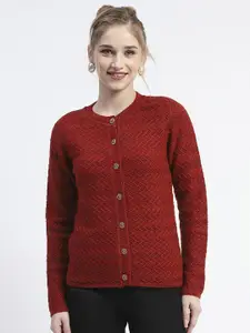 Madame Women Cable Knit Cardigan Sweater
