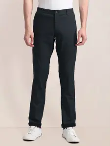 U.S. Polo Assn. Men Mid-Rise Slim Fit Trousers