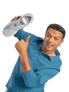 plaeto Men Mesh Running Non-Marking Shoes