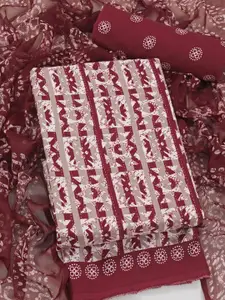 ASISA Women Geometric Printed Unstitched Dress Material