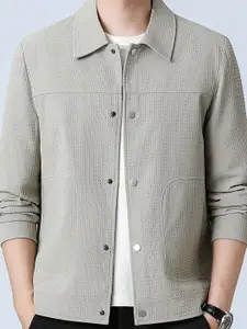 StyleCast x Revolte StyleCast Men Spread Collar Casual Windcheater Jacket