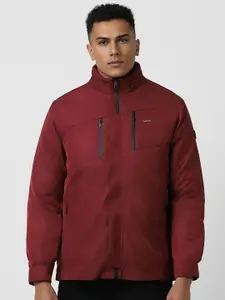 Van Heusen Men Solid Casual Jacket