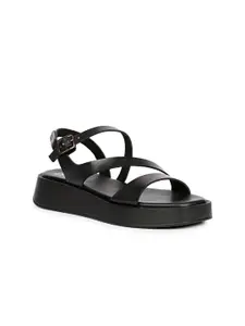 Viviblu Women Leather Platform Sandals