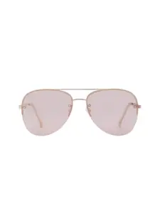 ALDO Women Aviator Sunglasses ELBALENNA653-ROSE GOLD