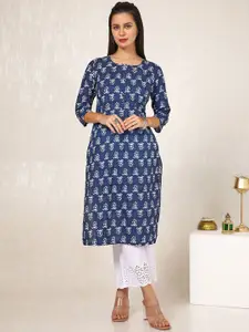 Soch Women Cotton Floral Printed Kurta