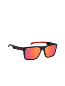 Carrera Men Other Sunglasses with UV Protected Lens 205830OIT55UZ-BLACK RED