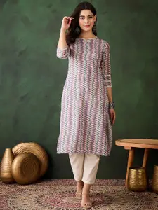 Sangria PRINTED FLORAL KURTA