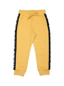 PLUM TREE Boys Born to Win Printed Pure Cotton Joggers