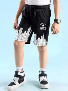 Honeyhap Boys Pack Of 2 Printed Shorts