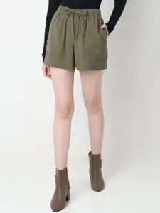 Vero Moda Women High-Rise Regular Fit Shorts