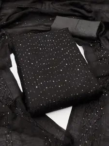 LADY SHOPI Embellished Unstitched Dress Material