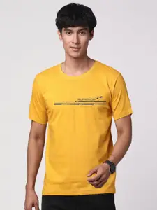 ADRO Men Graphic Printed Round Neck Cotton T-shirt