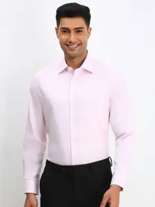 Allen Solly Sport Men Spread Collar Solid Cotton Formal Shirt