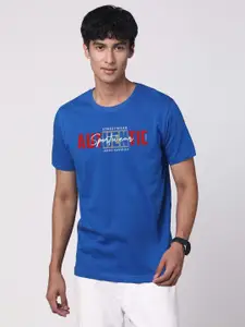 ADRO Men Graphic Printed Round Neck Cotton T-shirt