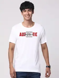 ADRO Men Graphic Printed Round Neck Cotton T-shirt