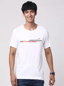 ADRO Men Graphic Printed Round Neck Cotton T-shirt