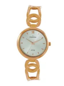maxima Women Dial & Straps Analogue Watch 68000BMLR