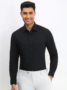 Allen Solly Sport Men Spread Collar Solid Cotton Slim Fit Formal Shirt