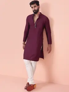 KISAH Mandarin Collar Straight Kurta