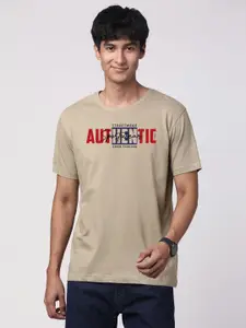 ADRO Men Graphic Printed Round Neck Cotton T-shirt