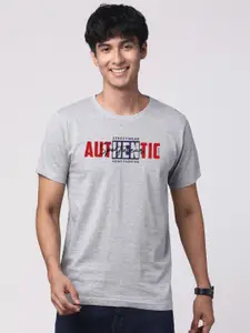 ADRO Men Graphic Printed Round Neck Cotton T-shirt