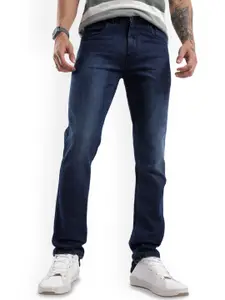 WROGN Men Slim Fit Light Fade Mid-Rise Jeans