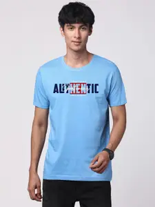 ADRO Men Graphic Printed Round Neck Cotton T-shirt