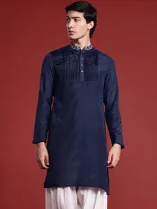 Anouk Mandarin Collar Straight Kurta