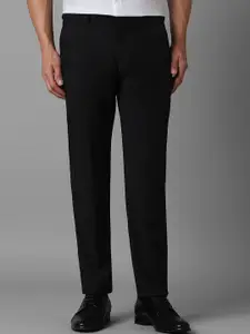 Louis Philippe Men Solid Slim Fit Formal Trousers