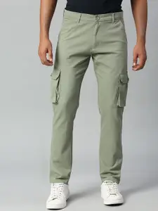 Dennis Lingo Men Tapered Fit Cargos Trousers