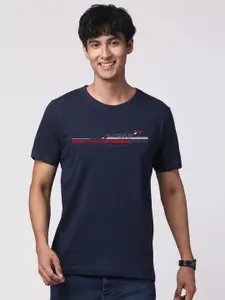 ADRO Men Graphic Printed Round Neck Cotton T-shirt