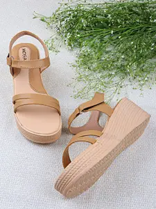 MOSAC Women Platform Backstrap Sandals