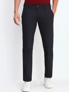Allen Solly Men Mid-Rise Slim Fit Trousers