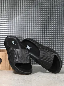 HRX by Hrithik Roshan Men Rubber Sliders
