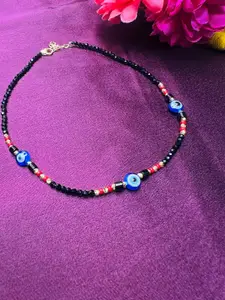 Arte Jewels Artificial Stones & Beads Studded Anklet