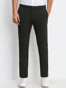Allen Solly Men Slim Fit solid cotton Trousers