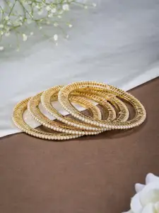 Designbox Set Of 4 Beaded Bangles